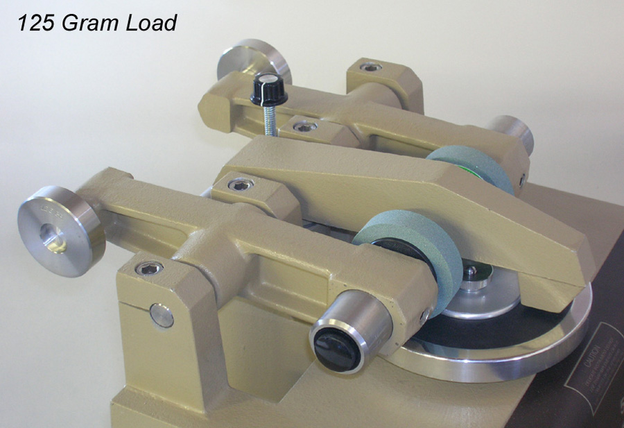 Taber Abraser with 125 gram load Taber Abraser with 125 gram load